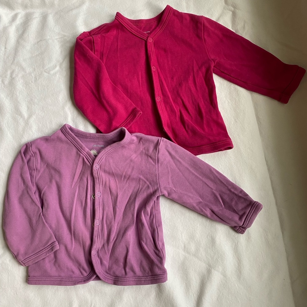 Primary snap cardigans 9-12 months